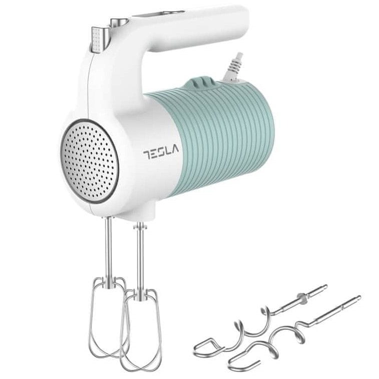 Mixér Tesla, MX510BWS, ruční, 5 rychlostí, turbo funkce, Tesla kolekce, 350