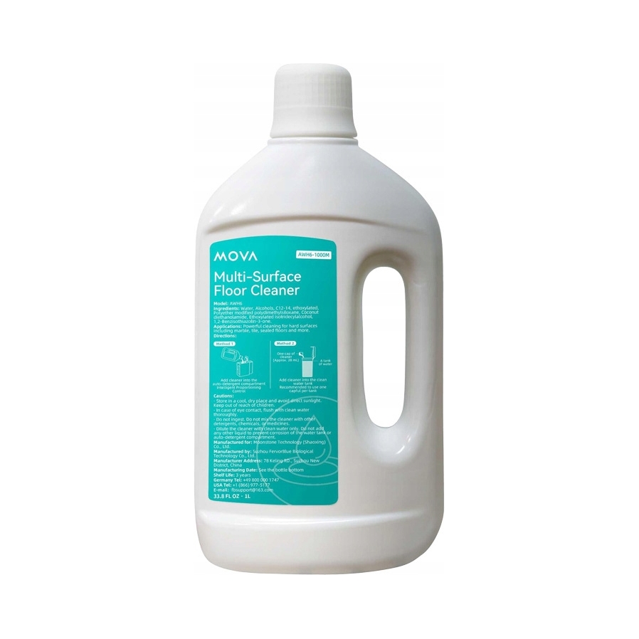 Mova płyn do podłóg 1L do robota sprzątającego i odkurzacza mopującego AWH6