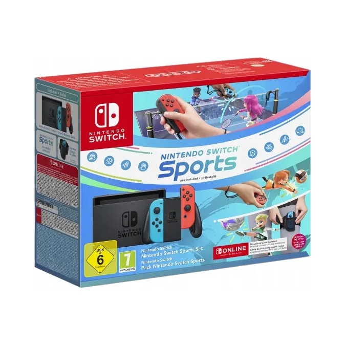 Konsola Nintendo Switch Joy-Con v2 Sports Set + Nintendo Online 365 dni