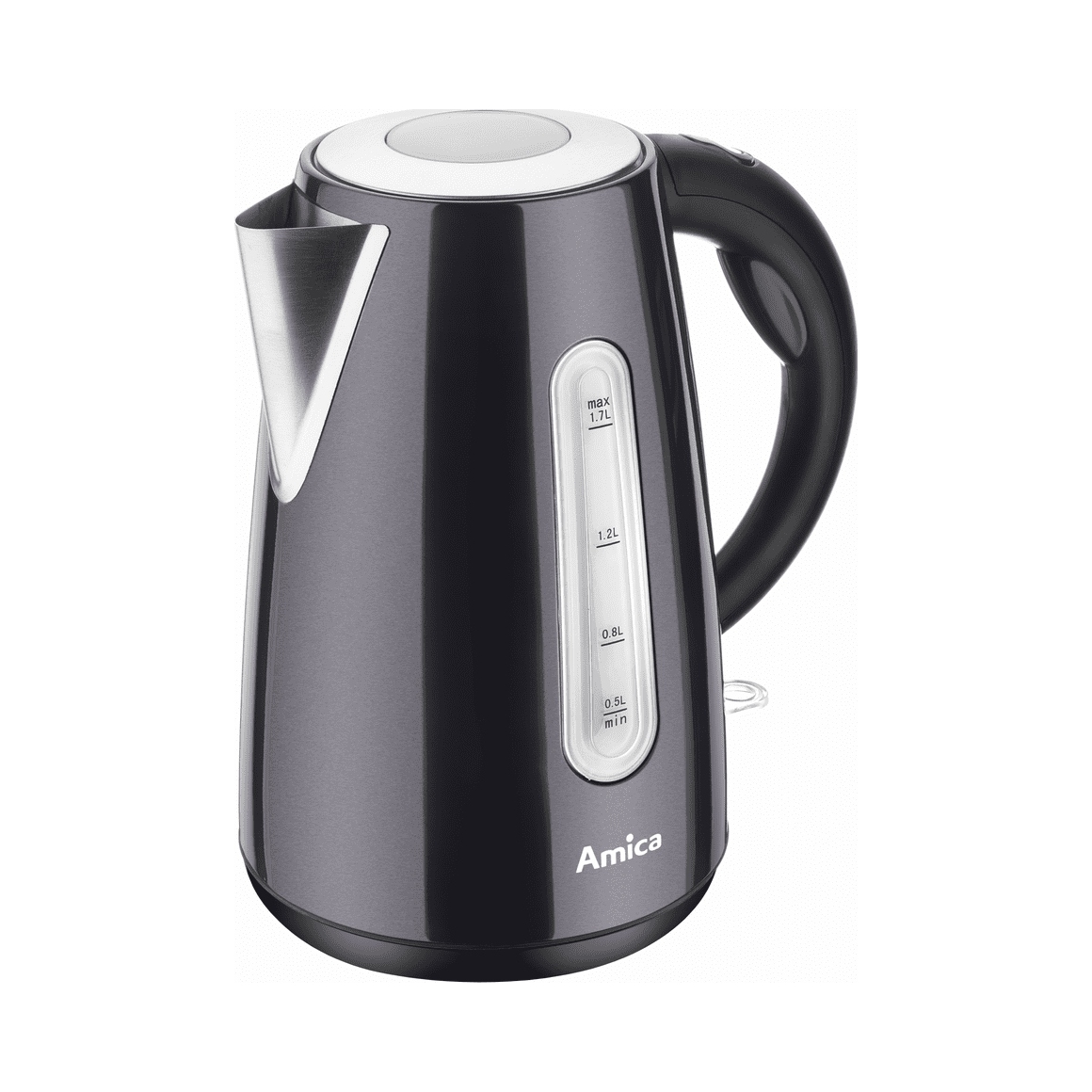 Czajnik elektryczny Amica Kf 4031 2200 W 1,7 l czarny
