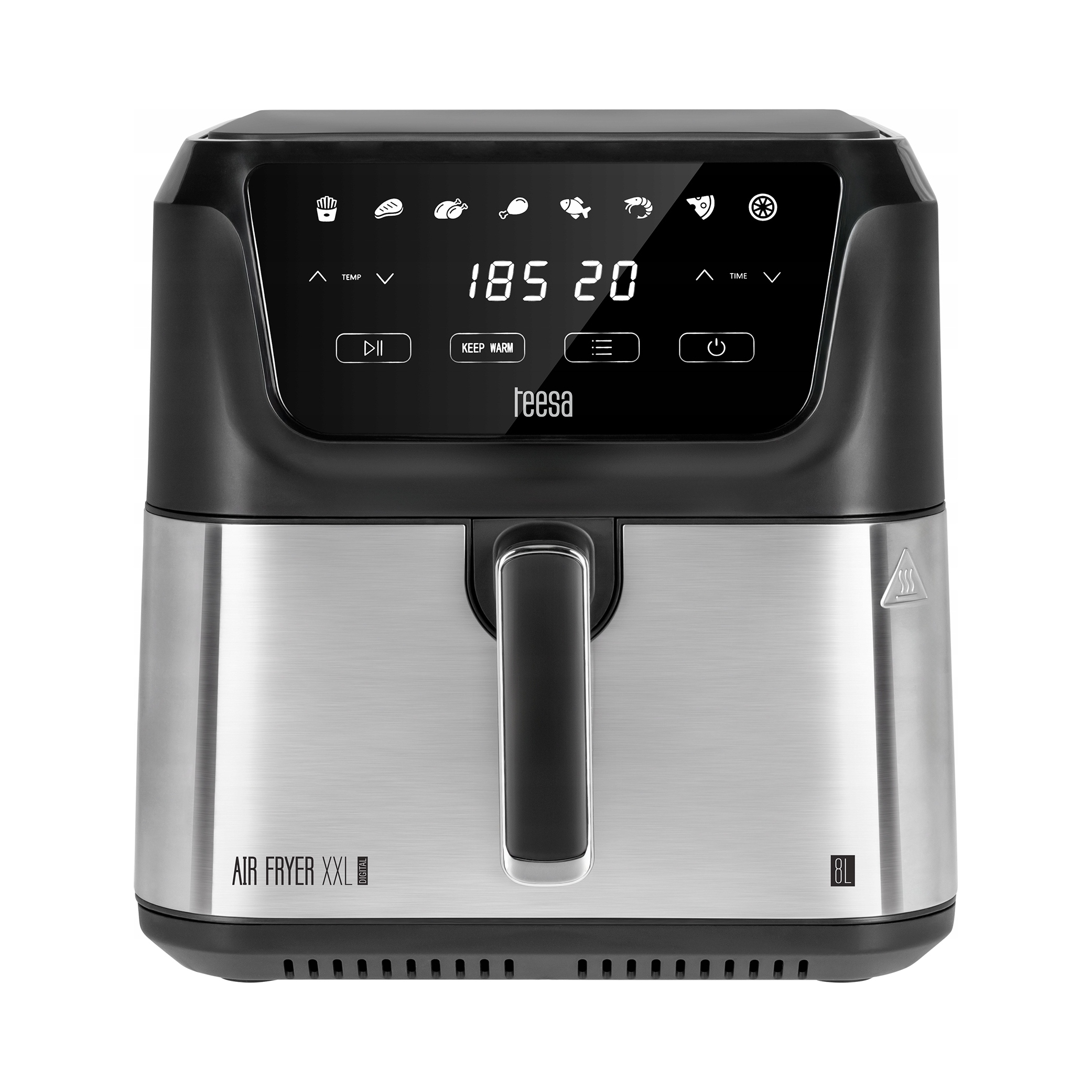 Beztuková fritéza Teesa Digital Air Fryer XXL 8 l 1700 W