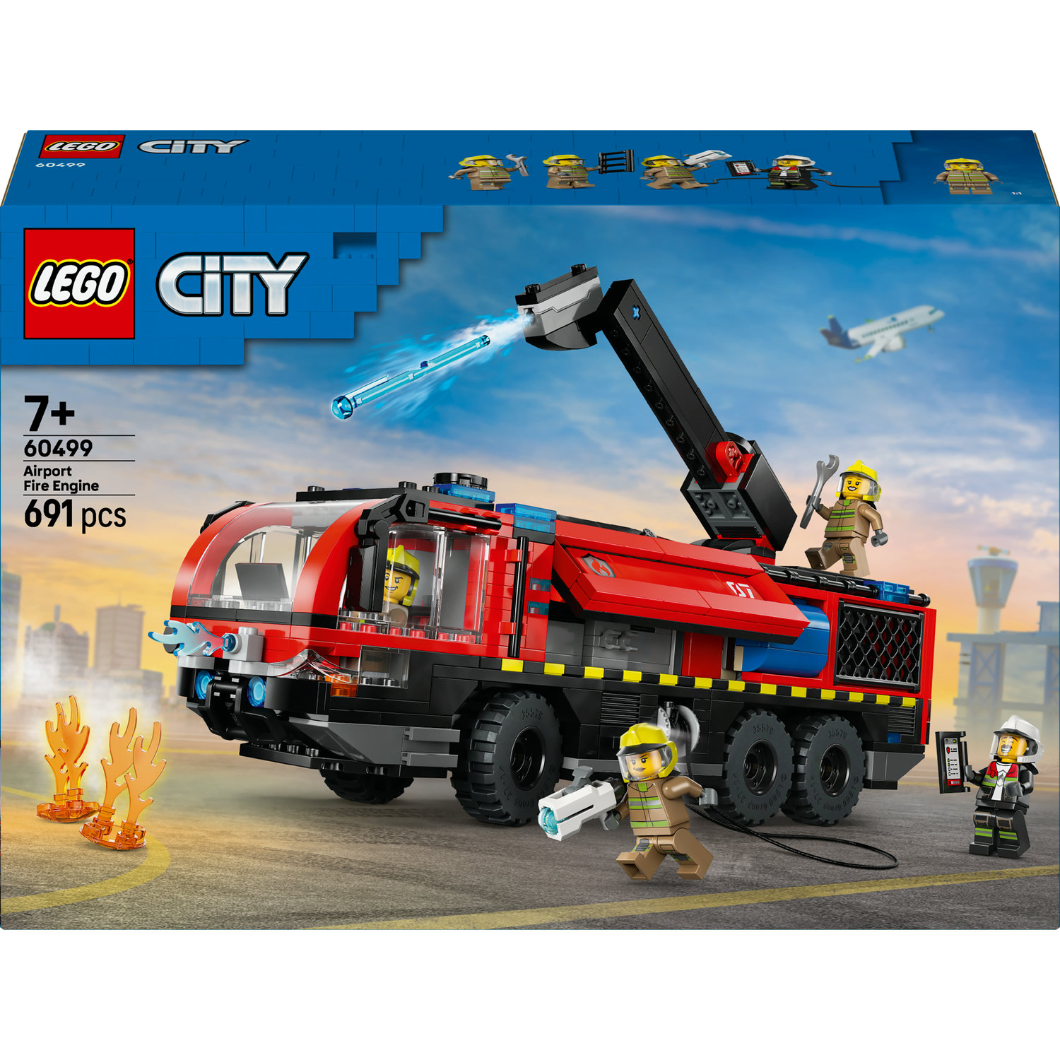 Lego City 60499 Letištní hasičský vůz, auto
