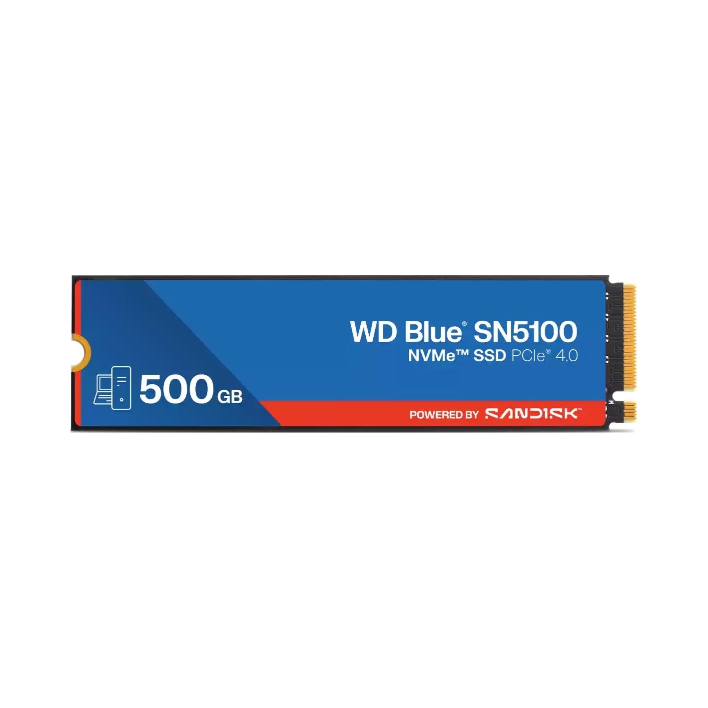 Wd Blue 500GB SN5100 M.2 NVMe PCIe x4 Ssd disk