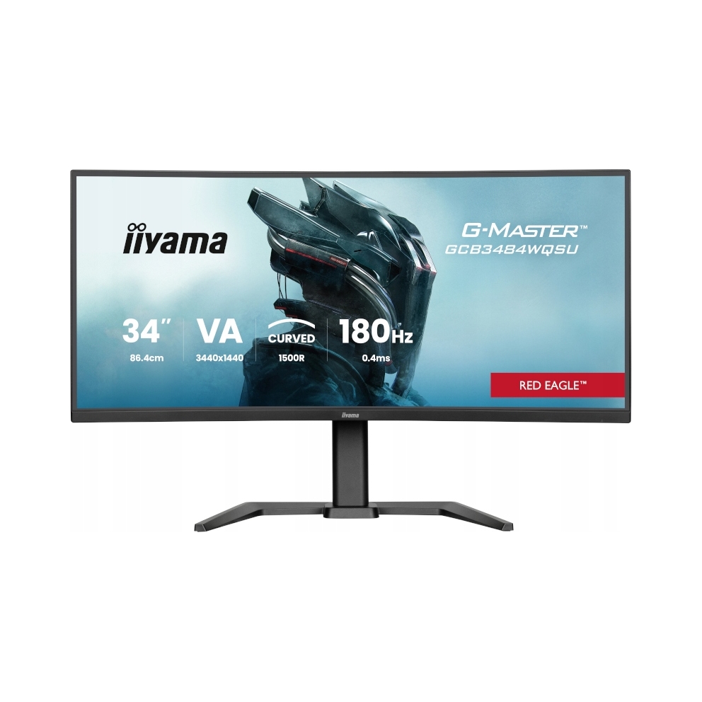 Zakrivený monitor iiyama G-master Red Eagle GCB3484WQSU-B1 34" Uwqhd