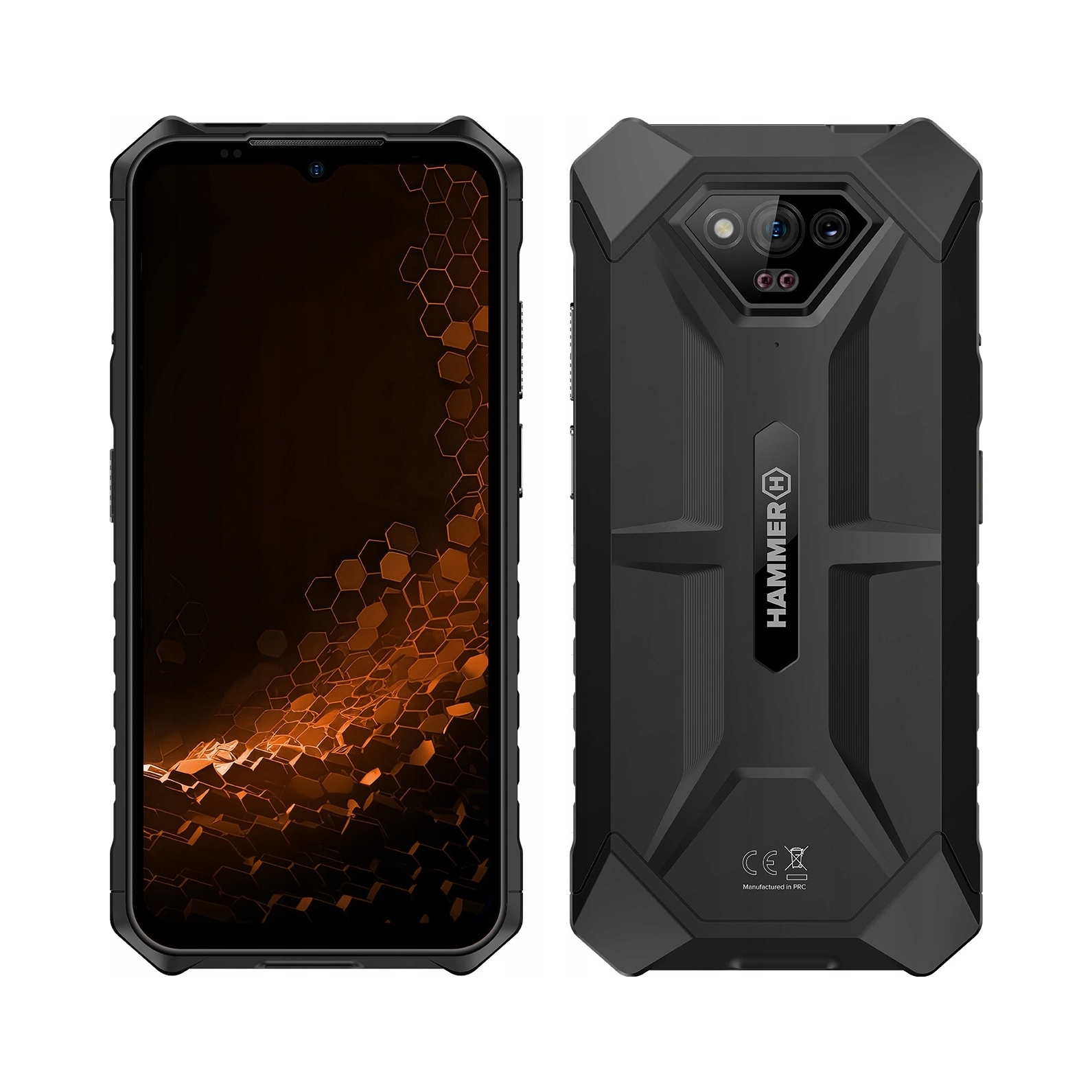 Smartfon Hammer Iron V 6GB/64GB 4G (lte) czarny telefon odporny pancerny