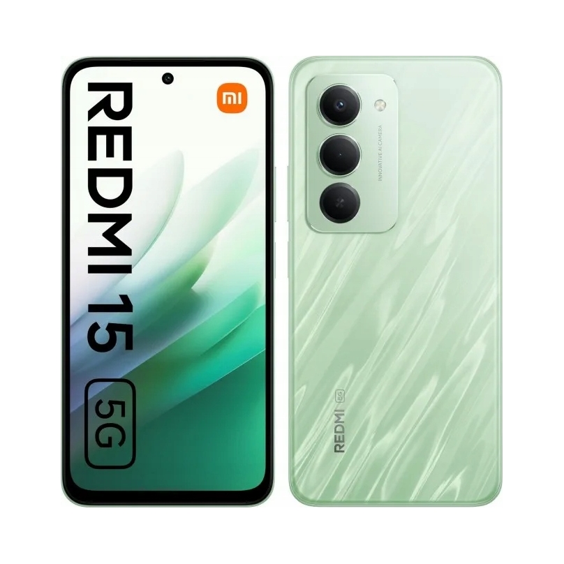 Chytrý telefón Xiaomi Redmi 15 4 Gb 128 Gb 5G zelený