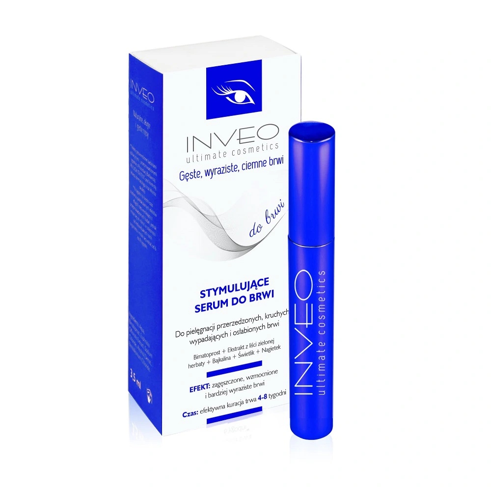 Inveo Ultimate Cosmetics Serum Do Brwi Wzrost Odżywcze Nawilżające Booster — miniatura 8