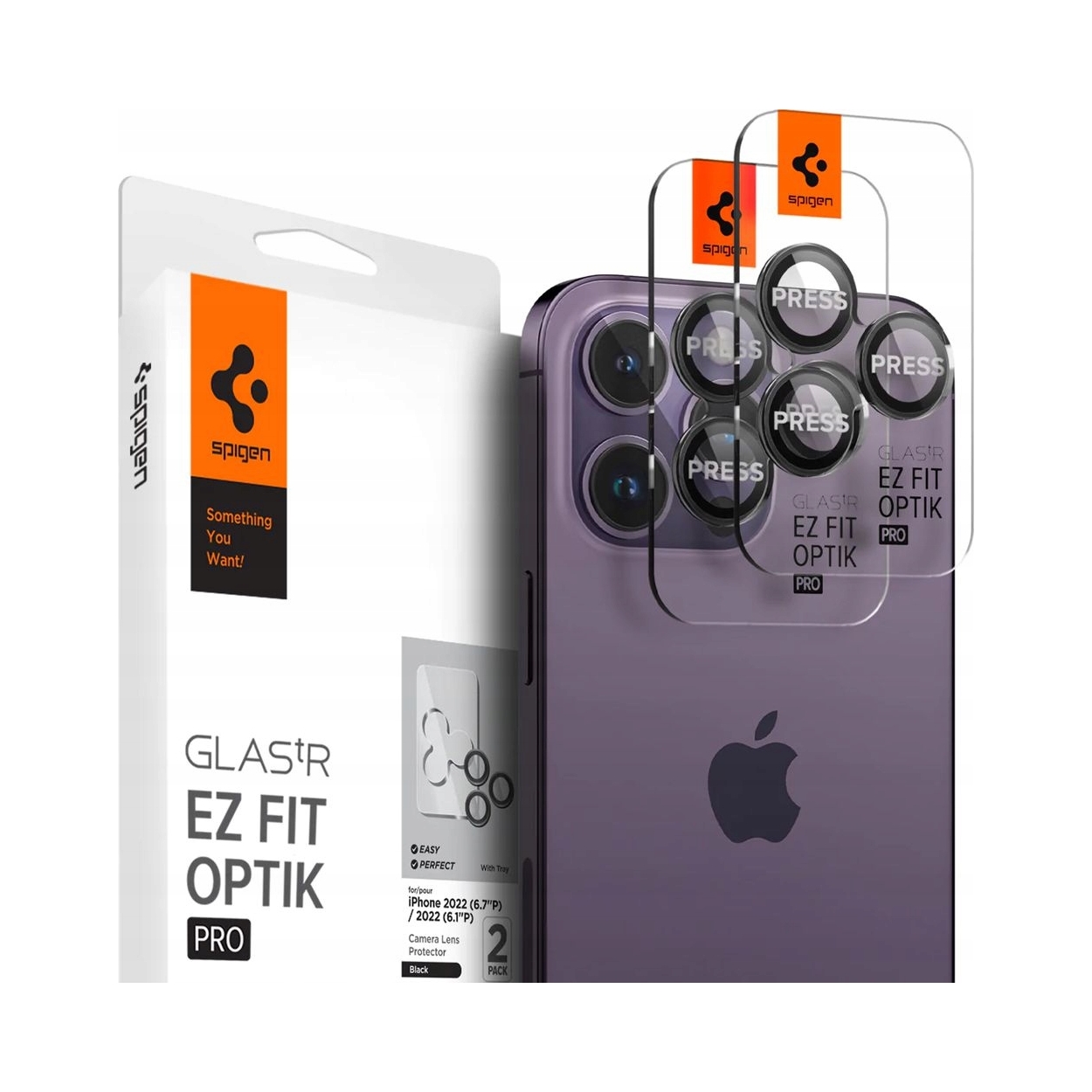 Osłona Aparatu Spigen Optik Pro Glas. tr "Ez Fit" Camera Protector 2- 14