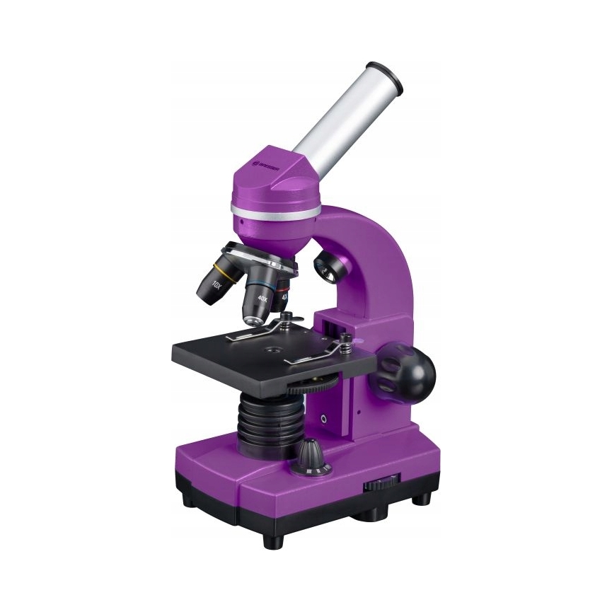 Mikroskop Bresser Biolux Sel 40x-1600x fialový