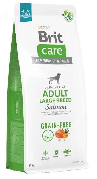 Brit Care Grain-free Adult Large Salmon Sucha Karma dla Psa Łosoś 12kg