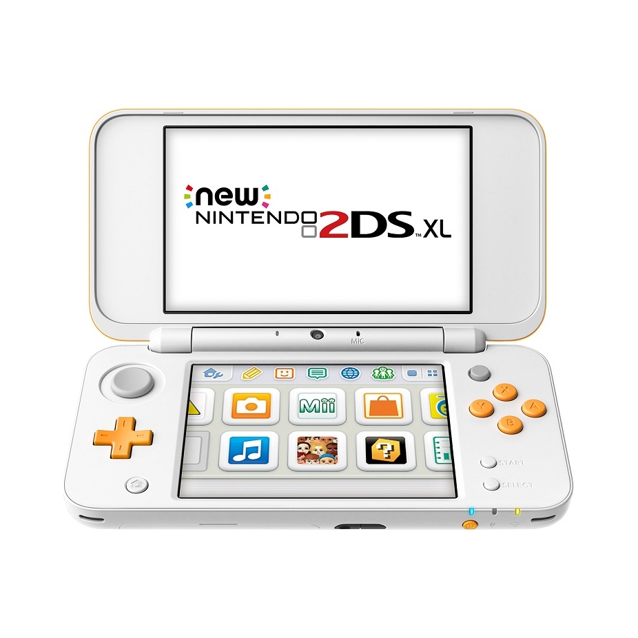 Konsola Nintendo New 2DS XL biało-pomarańczowy