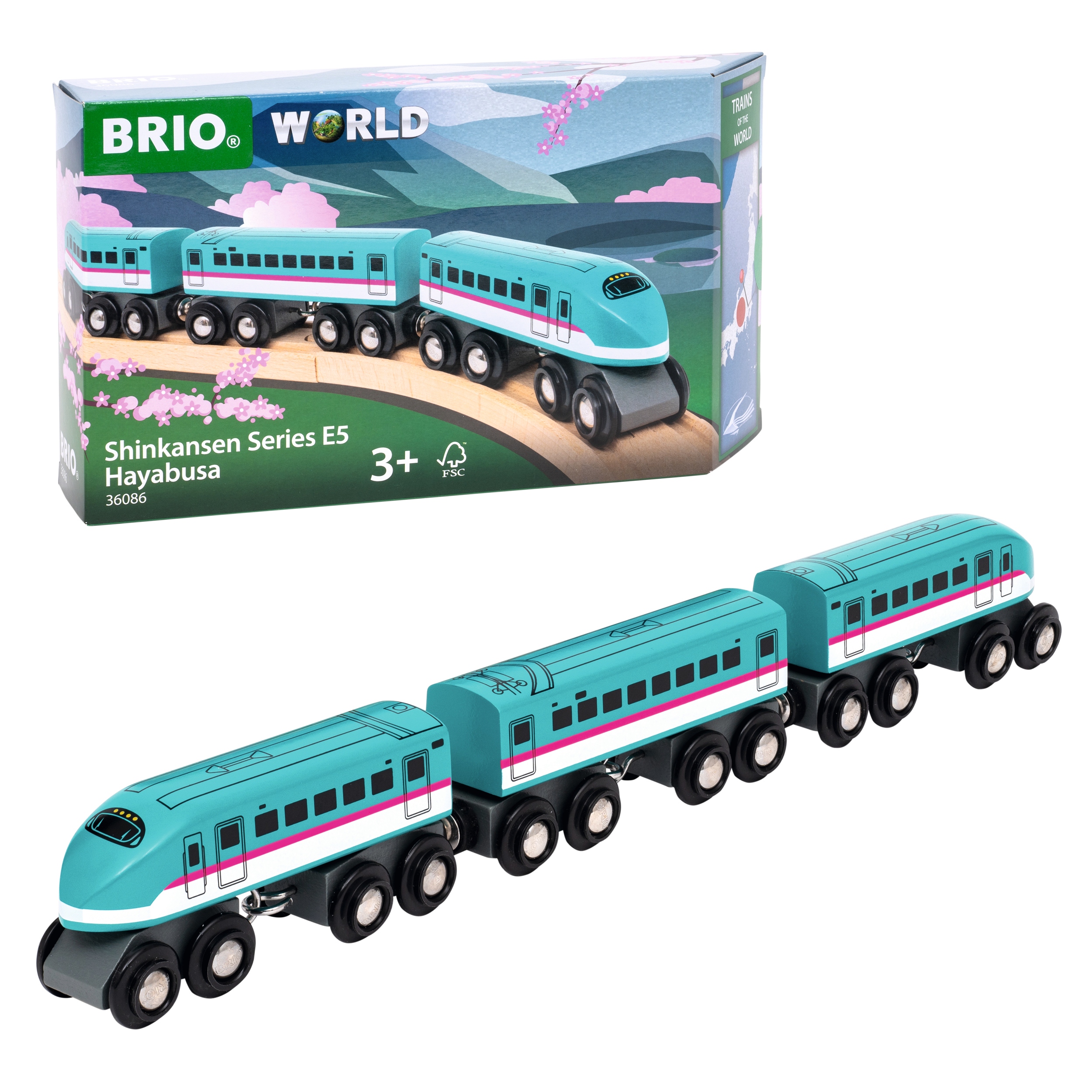 Brio World Trains Edition: Shinkansen Hayabusa E5