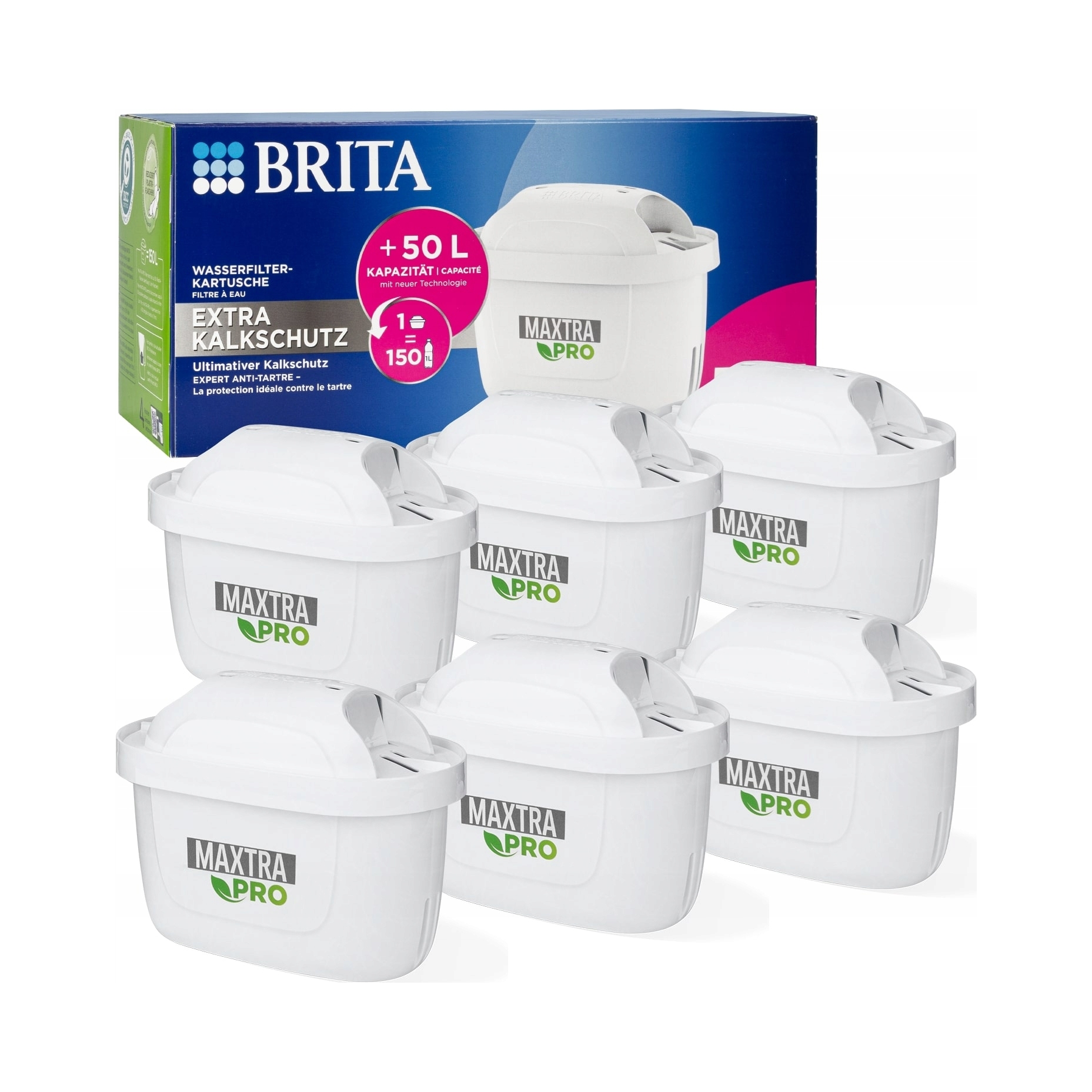 Filtrační vložka do konvice Brita Maxtra Pro Hard Water Expert 6 ks