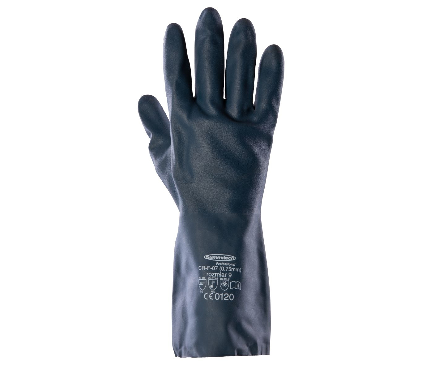 12 x chemické rukavice Summitech Pro Cr-f velikost 9 Rusp