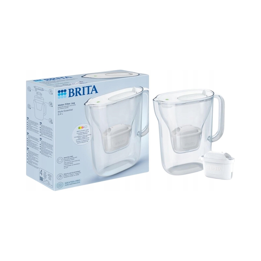Dzbanek filtrujący Brita Style Essential 2,4l biały 1 wkład