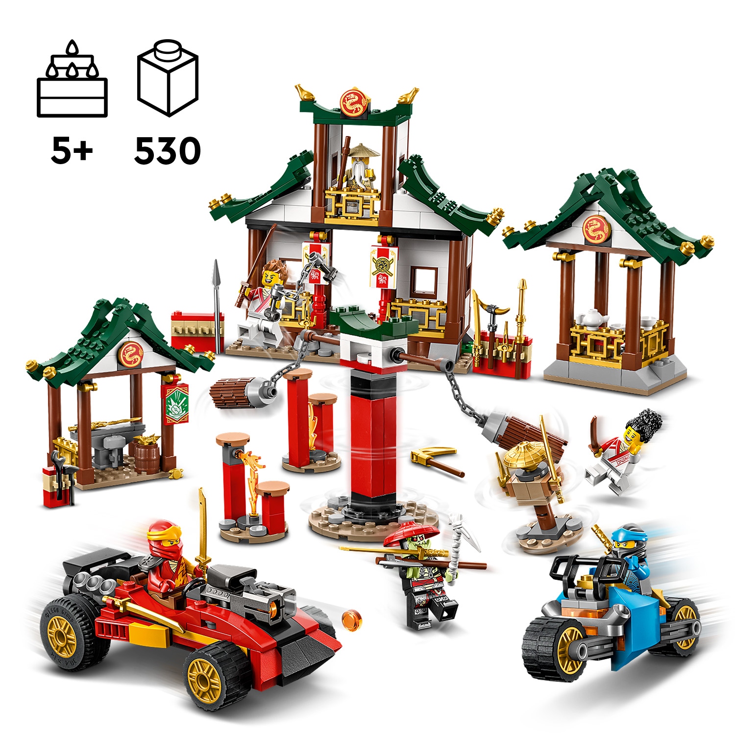 LEGO Ninjago Kreativní box s nindžovskými kostkami 71787
