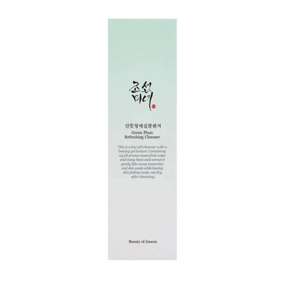 Beauty of Joseon Green Plum Refreshing Cleanser 100 ml - Żel do mycia twarzy — 4