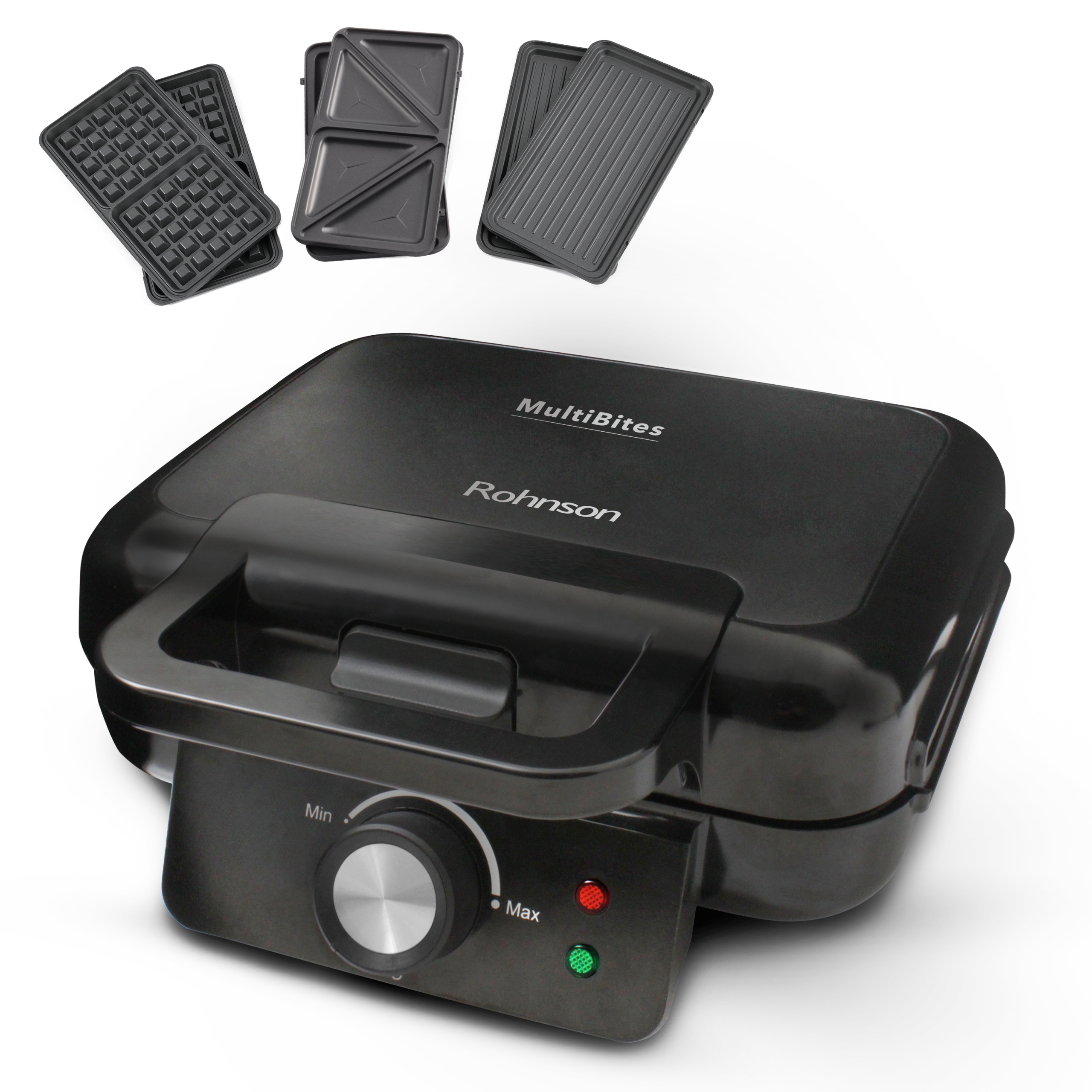 Sendvičovač Rohnson R-2635 MultiBites černý 750 W