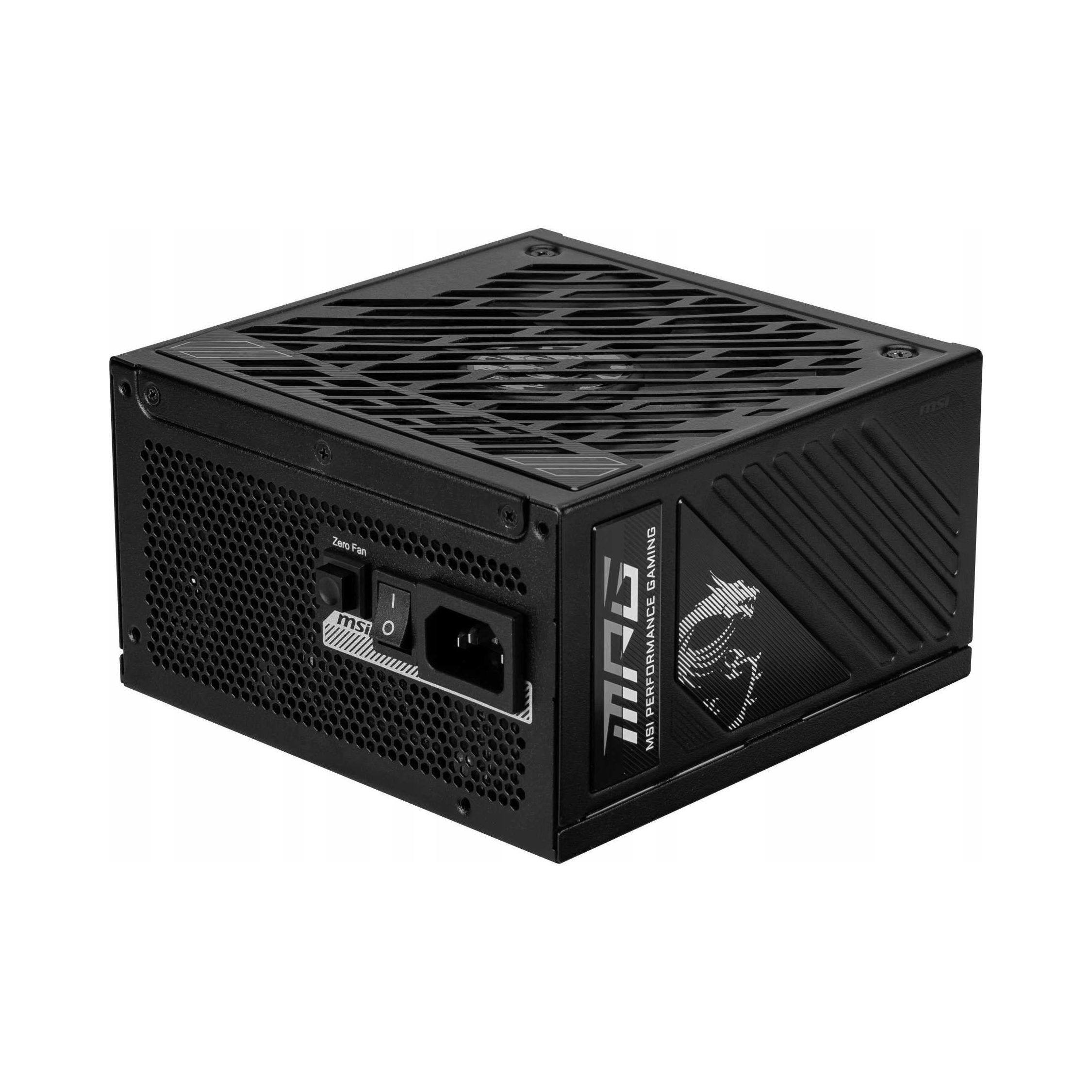 Napájecí zdroj Msi Mpg A1000GS PCIE5 1000W 80+ Gold Černý Atx 3.1 modulární