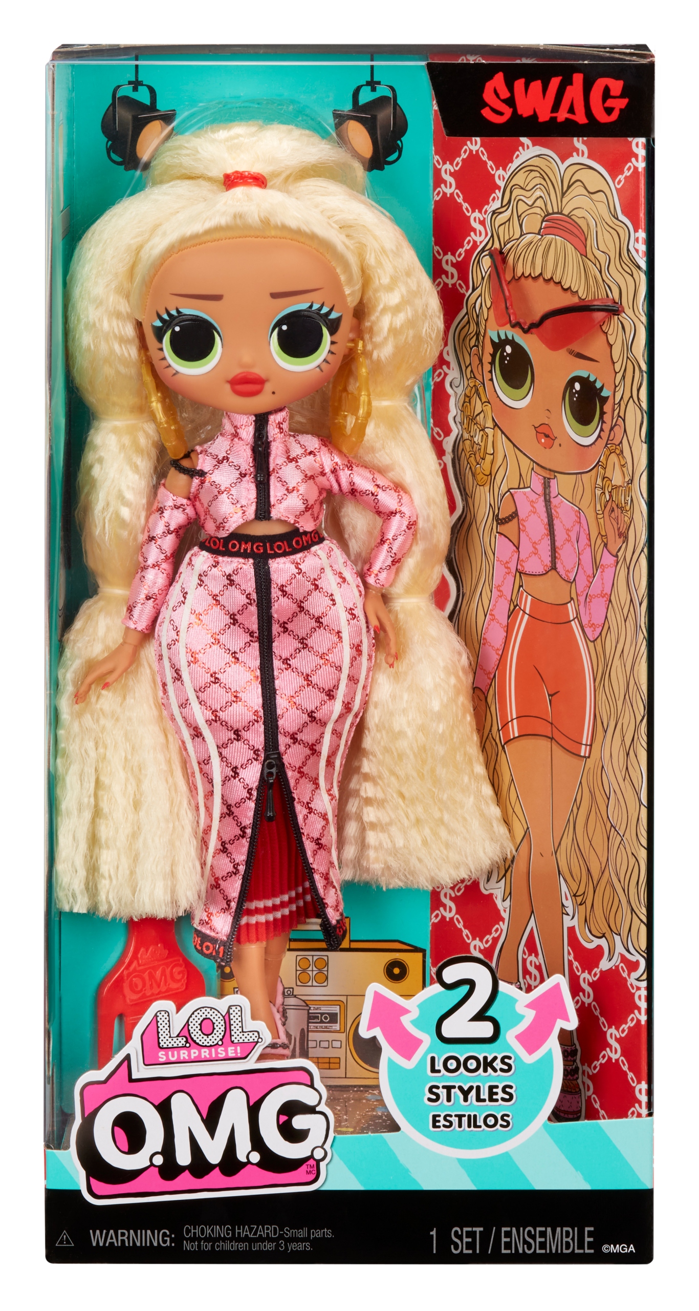 LOL SURPRISE модная кукла SWAG Fashion OMG аксессуары 2 стиля