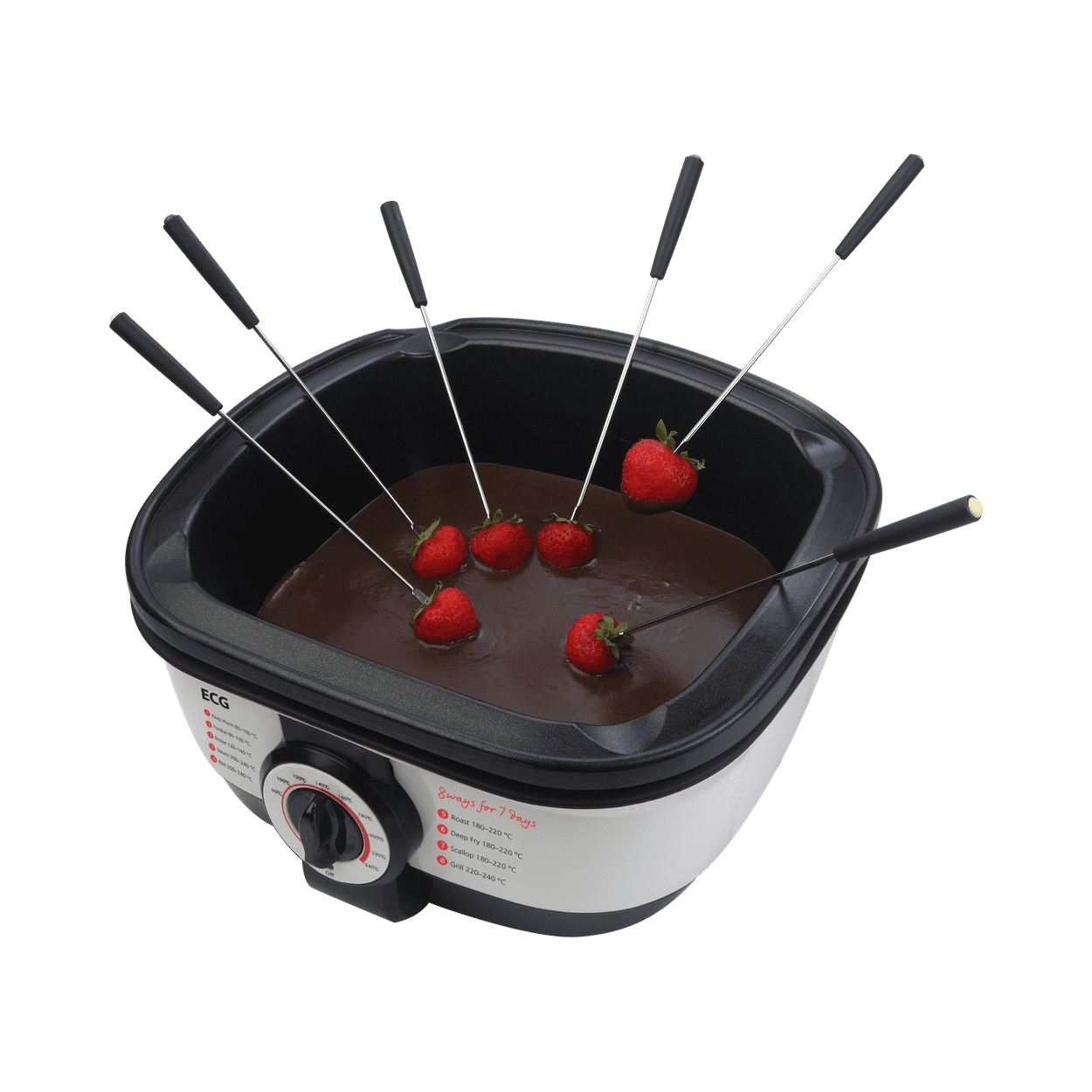 Multifunkční hrnec 8v1, Ecg Mh 158, 1500 W, 5 l, bílý