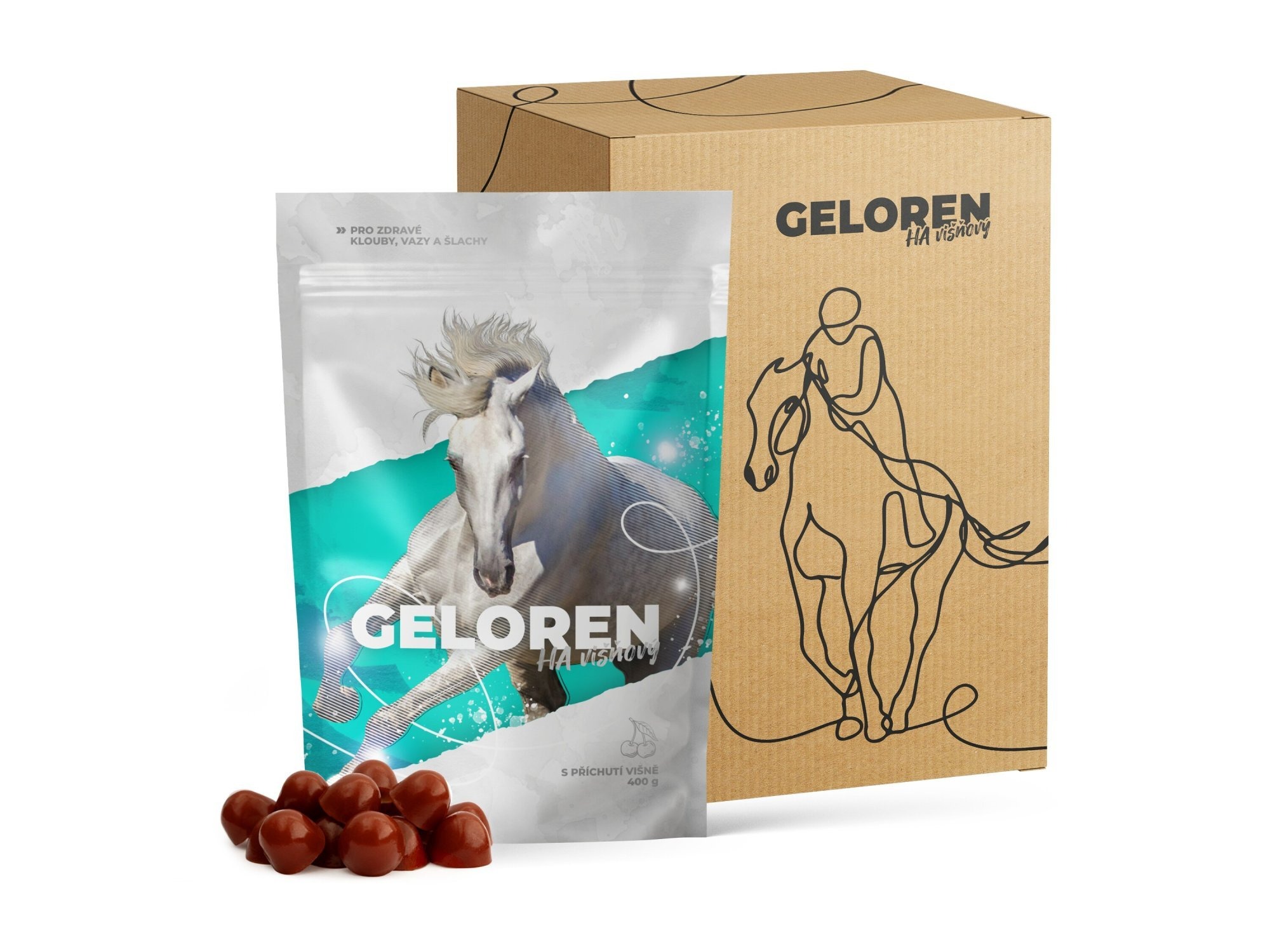 Geloren Ha višňový kloubní výživa 1350 g
