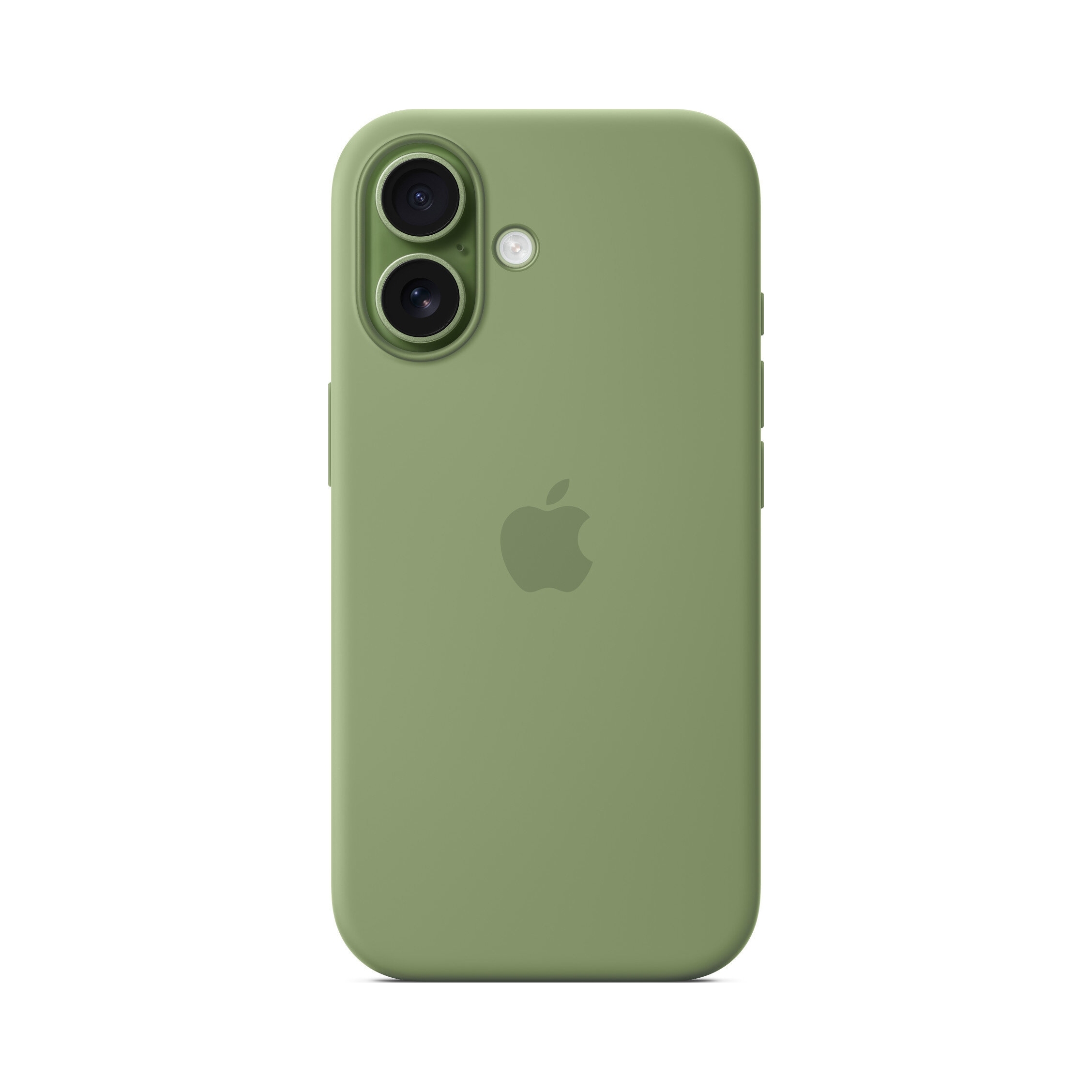 Puzdro Apple Silicone Case MagSafe pre iPhone 17 svetlo machové