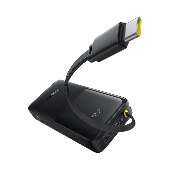 Baseus Powerbanka Bipow 2 20000mAh 20W s káblom Usb-c čierna 6932172670900