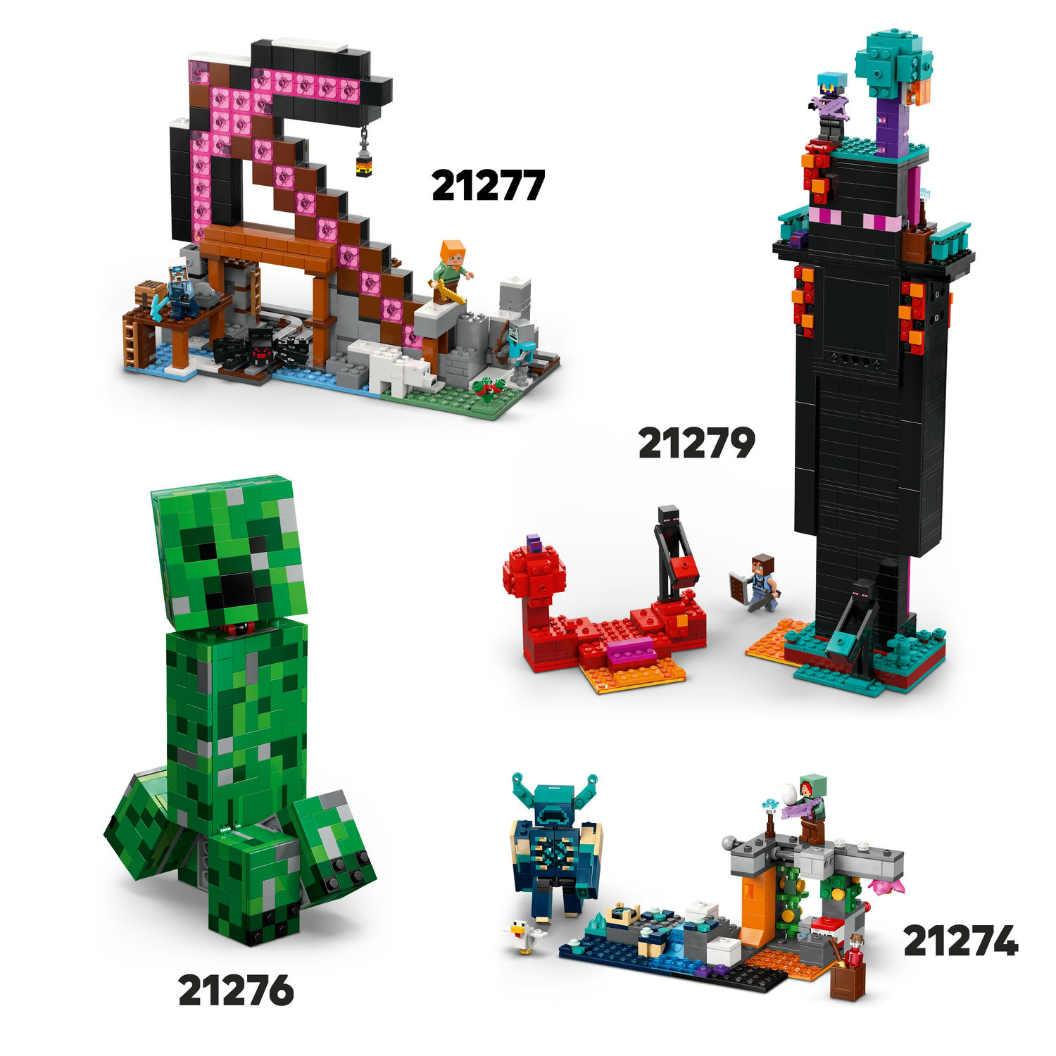 LEGO Minecraft 21275 TNT ház a dzsungelben Gyermek életkora 8 év <