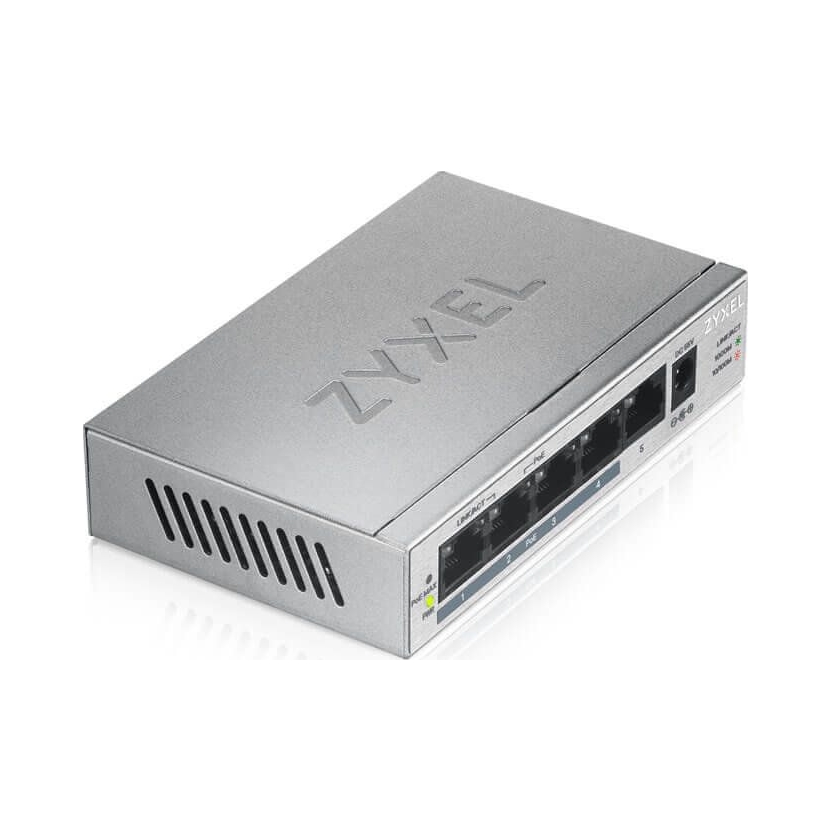 Switch PoE ZyXEL GS1005 Hp -EU0101F