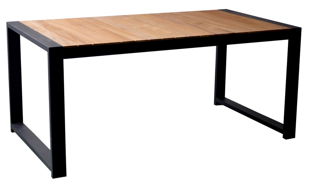 Stôl Rojaplast kov Colmar sivý