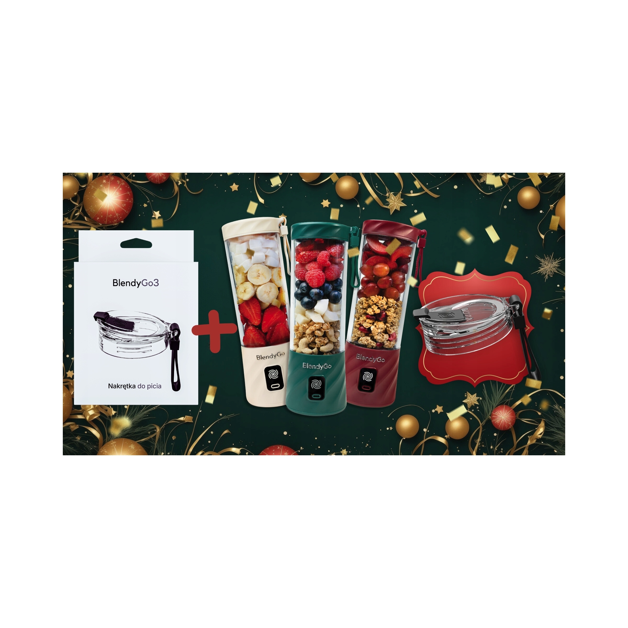 BLENDYGO 3 Blender Do Smoothie Przenośny Mini USB 550 ml BPA Free — miniatura 11