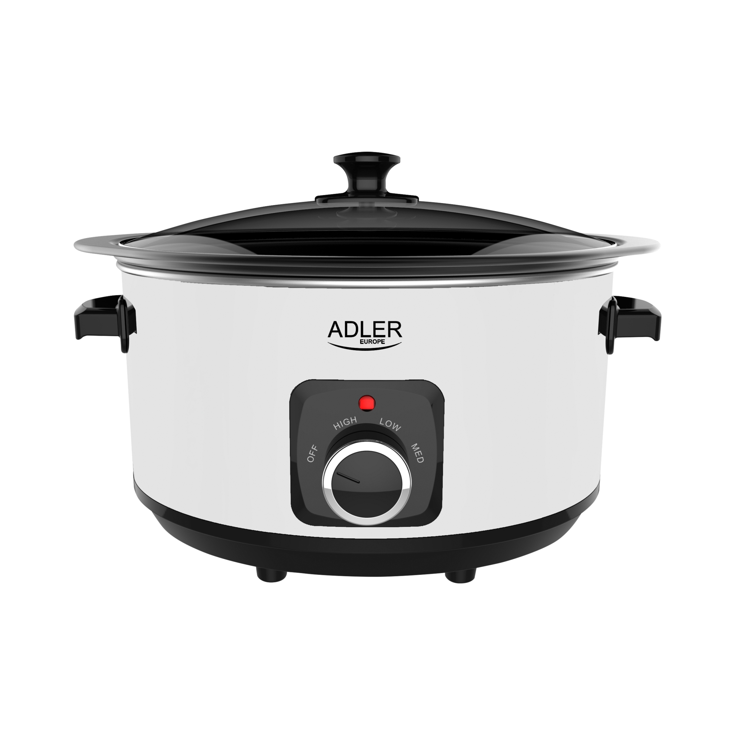 Pomalý hrnec Adler Ad 6413w 5,8 l bílý 290 W