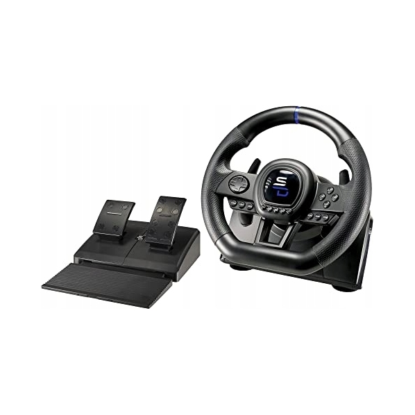 Volant Subsonic Superdrive SV650 270° PS4 Xbox Pc Pedále