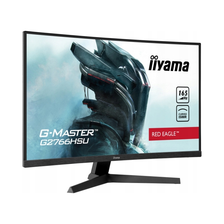 Zakřivený monitor 27" iiyama G-Master G2766HSU-B1 Va Led Fhd 1ms 165Hz