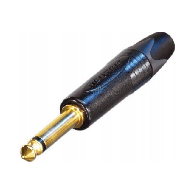 Neutrik NP2X-B wtyk jack mono 6,3 mm złącze Ts 2P