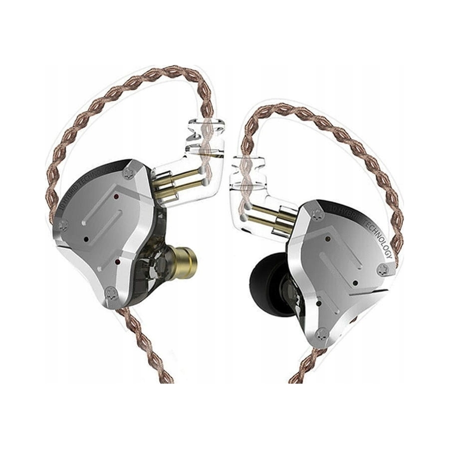 Słuchawki dokanałowe Kz ZS10 Pro-ZŁOTE