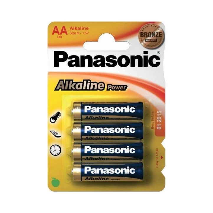 Bateria alkaliczna Panasonic Aa (R6) 4 szt.