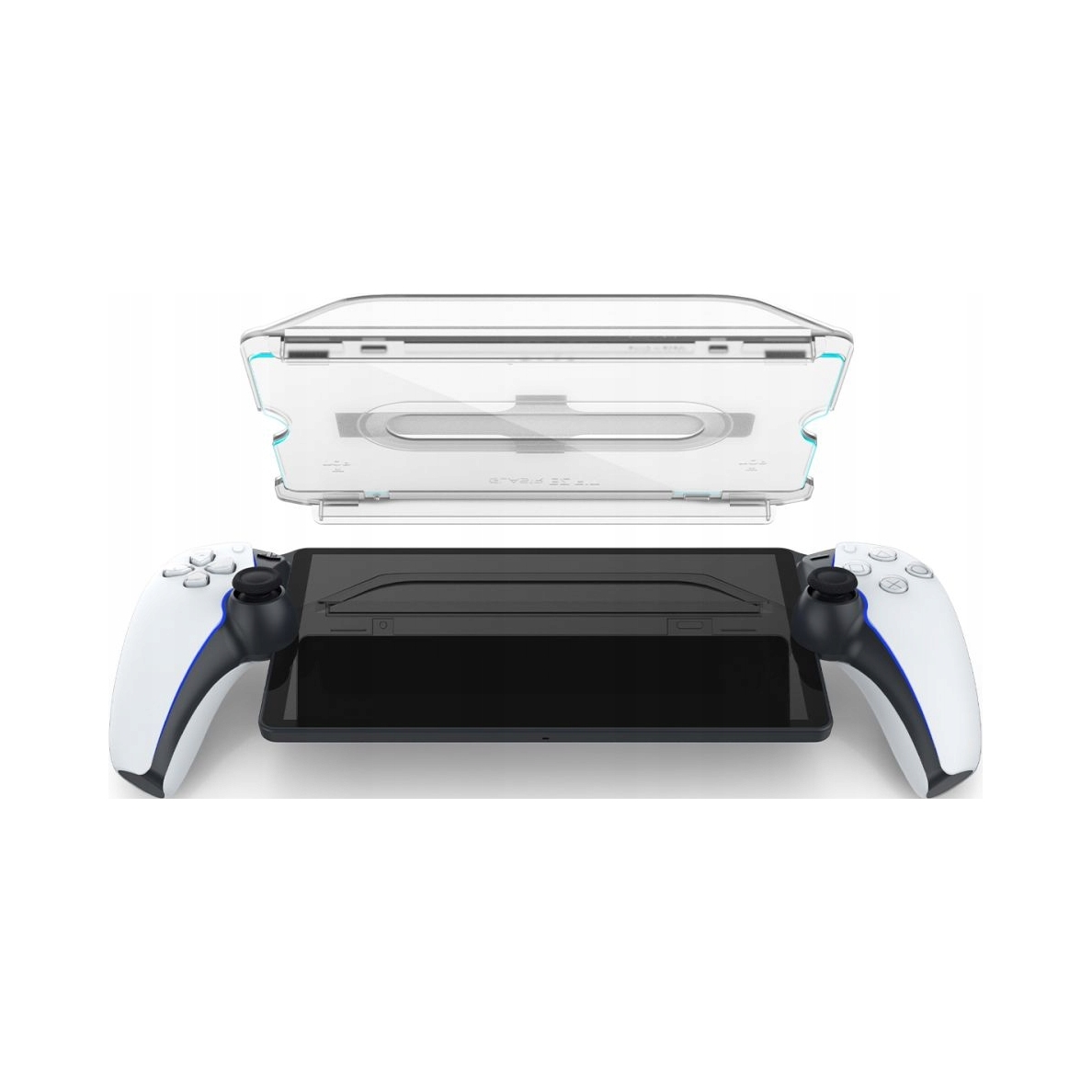 Szkło hartowane do PlayStation Portal, Spigen Glas.tR Ez Fit, z aplikatorem