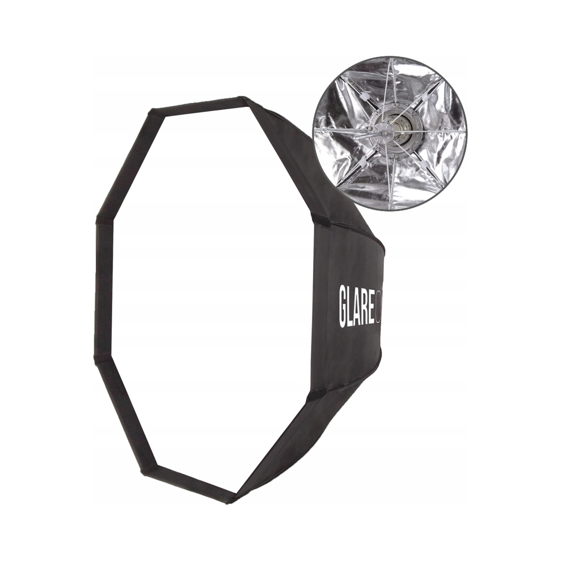 Softbox oktagonální GlareOne Easy Fold 80 cm, rychle skládací