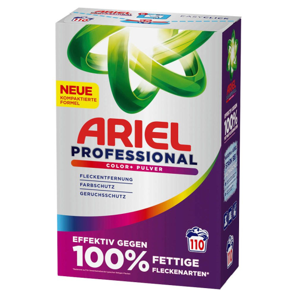 Ariel Prof color+ Pulver 6,05kg, Proszek do prania kolorów, z Niemiec