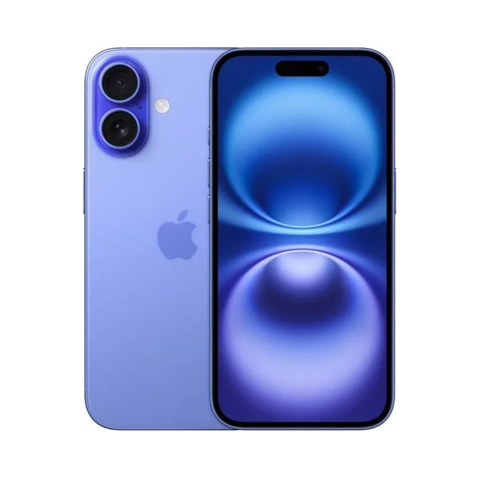 2× Smartfon Apple iPhone 16 8 GB / 128 GB 5G niebieski