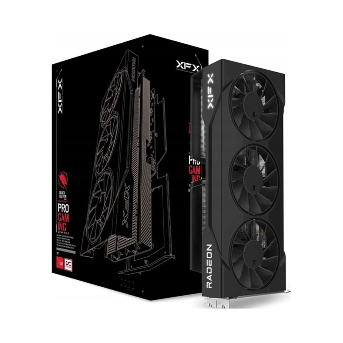 Karta graficzna XFX SWIFT RX 9060XT OC 3-FAN 16GB