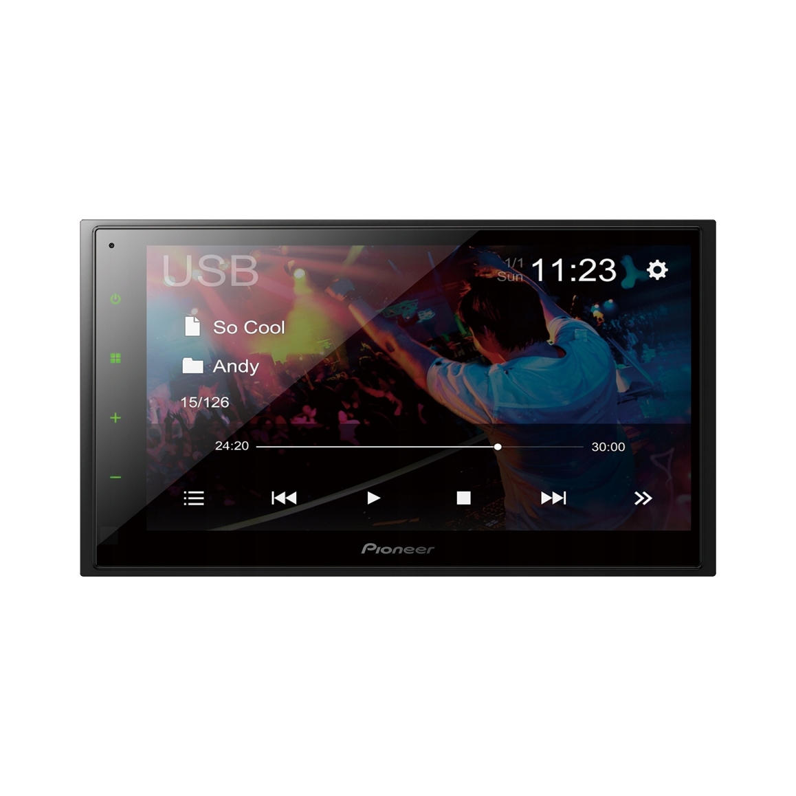 Automobilový rádioprehrávač Pioneer DMH-A340DABUSB 6,8'' 4x50W Bluetooth