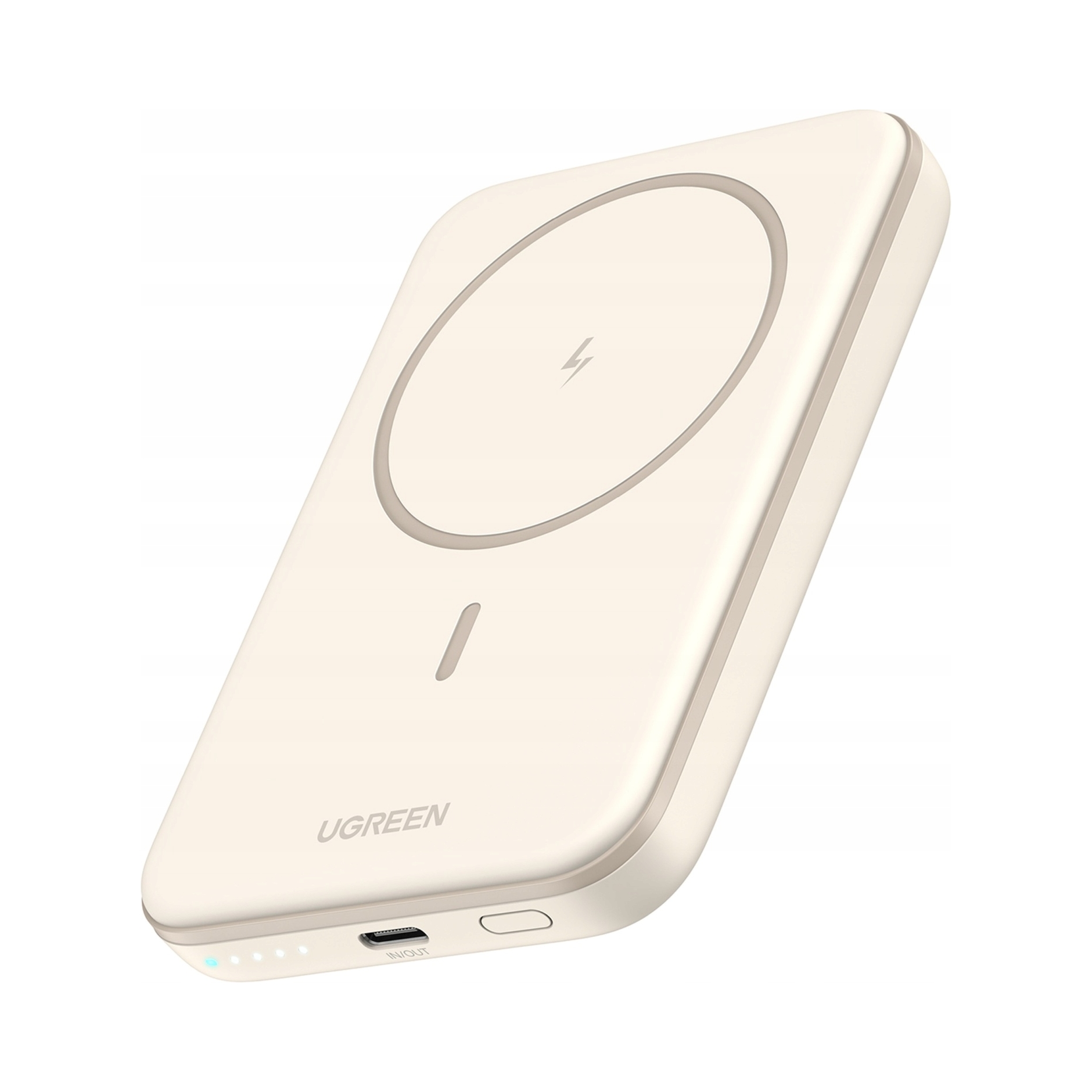 Powerbank Ugreen PB560 5000mAh 15W magnetyczny (beżowy) Ugreen