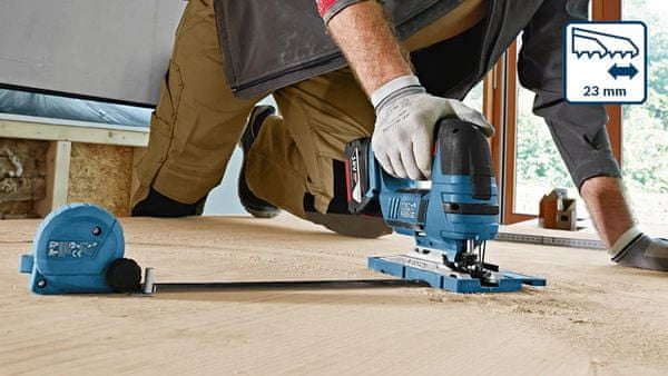 BOSCH GST18 WYRZYNARKA AKUMULATOROWA BODY Głębokość cięcia w metalu 8 mm