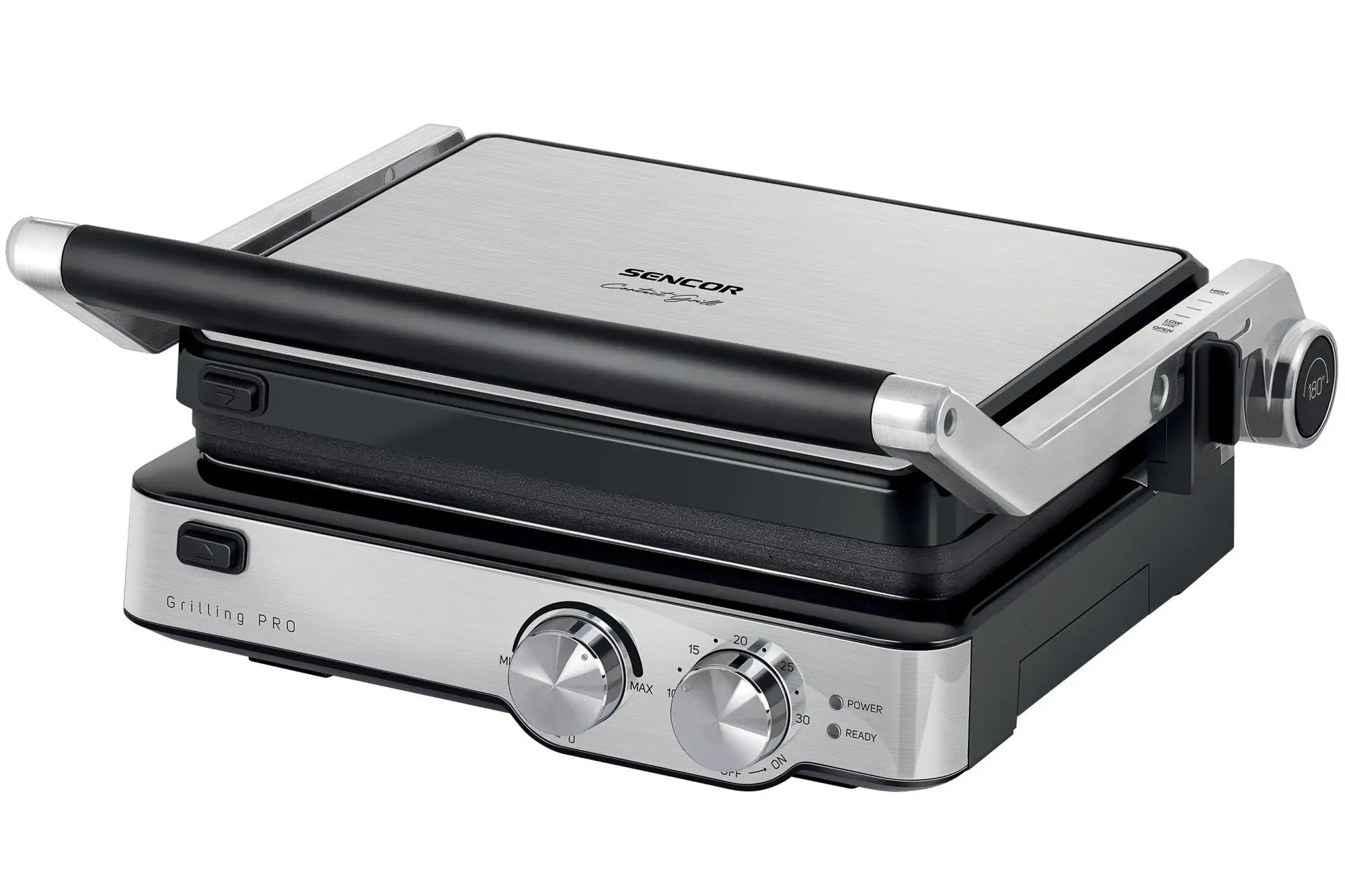 Víceúčelový elektrický kontaktní gril Sencor Sbg 4010SS, 2000 W