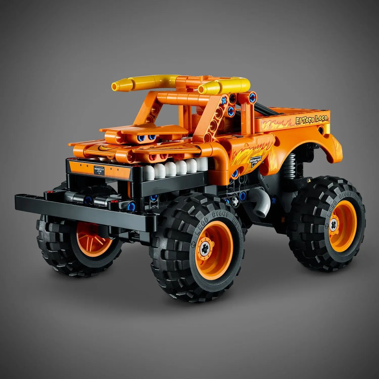 LEGO TECHNIC 2W1 MONSTER JAM EL TORO LOCO MONSTER TRUCK WYŚCIGÓWKA ZESTAW Liczba elementów 247 szt.