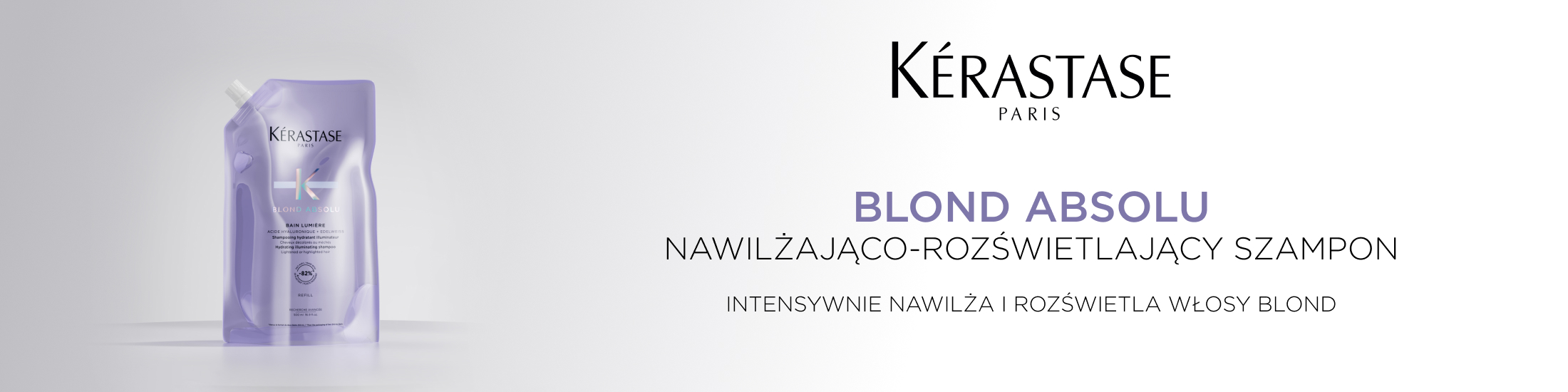 Nawilżająco-rozświetlający szampon Blond Absolu Lumière