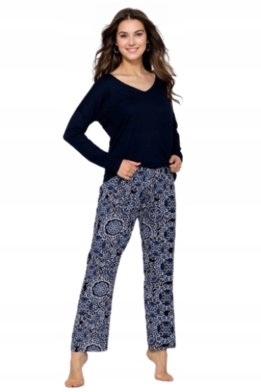 Momenti Per Me Pyžamo Moon Vibes Navy, S